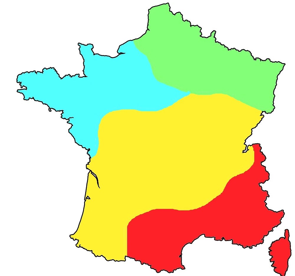Climatic Map Of France Image Climate Map France.jpg Fall of Liberty Project Wiki FANDOM