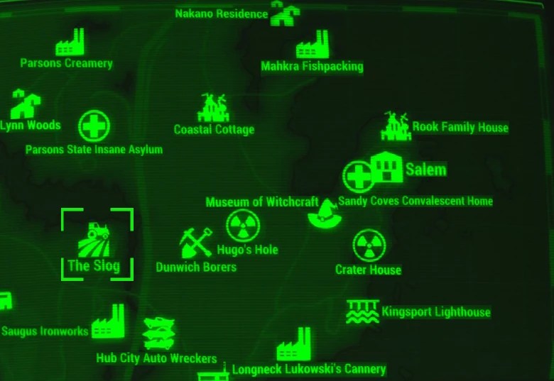 Fallout 4 Settlement Map Locations