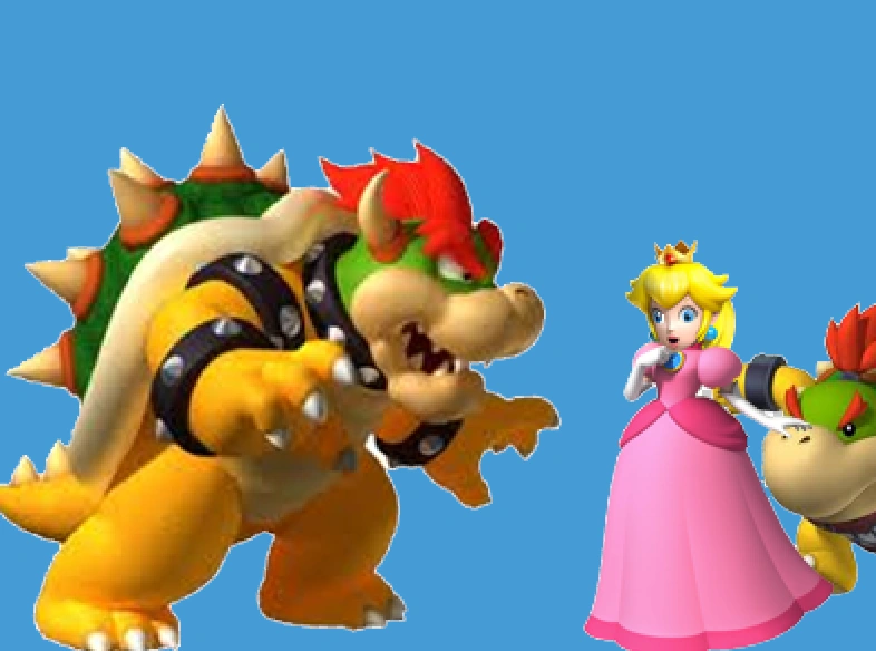 Image Bowser and Peach.PNG Fantendo Nintendo Fanon Wiki FANDOM powered by Wikia