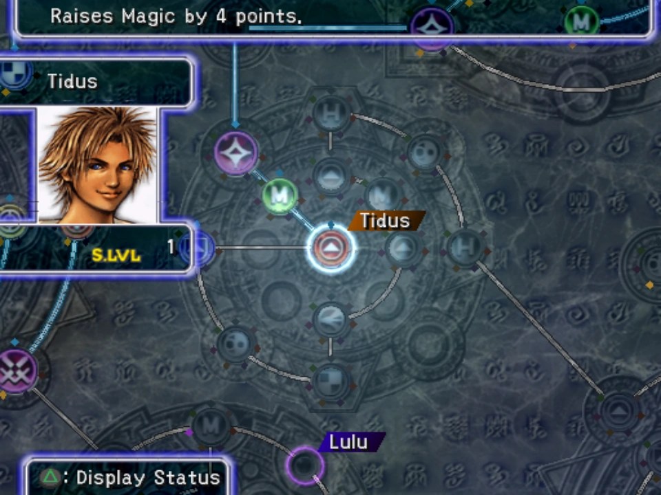 ffx tidus sphere grid path | Family Man Librarian