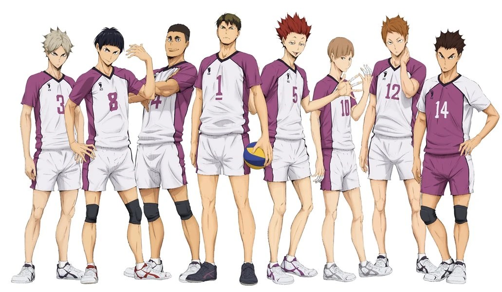 Characters, voice actors, producers and directors from the anime haikyuu!! Shiratorizawa Academy | Haikyuu!! Wiki | Fandom