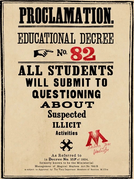 Image Proclamation 82 Poster.JPG Harry Potter Wiki FANDOM