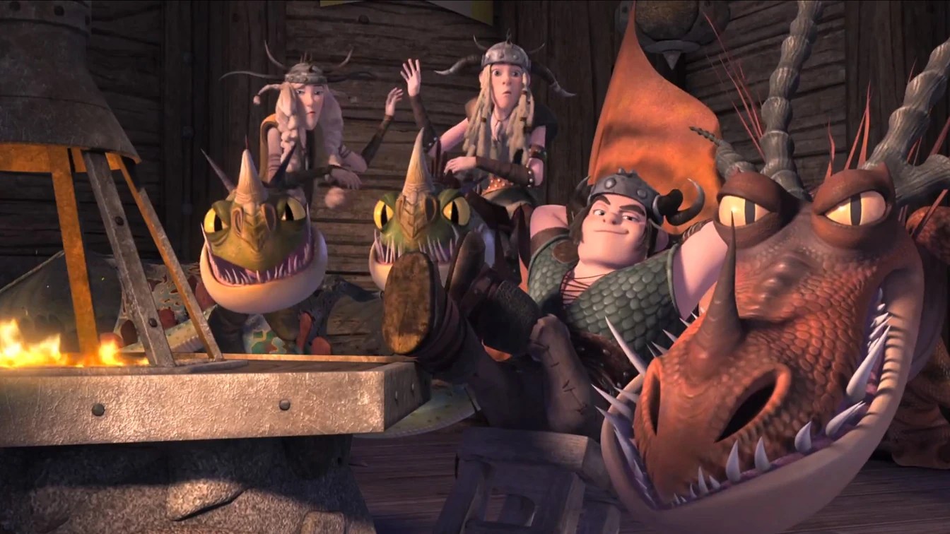 Image Ruffnut.tuffnut.snotlout.rtte.jpg How to Train Your Dragon