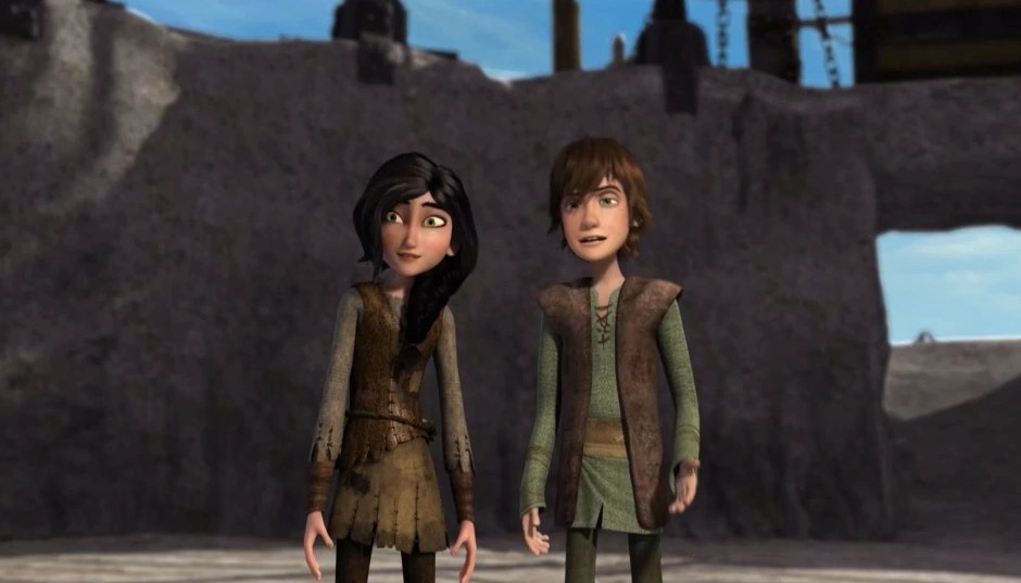 Image Heather and Hiccup.png HTTYD Universe Wiki FANDOM powered