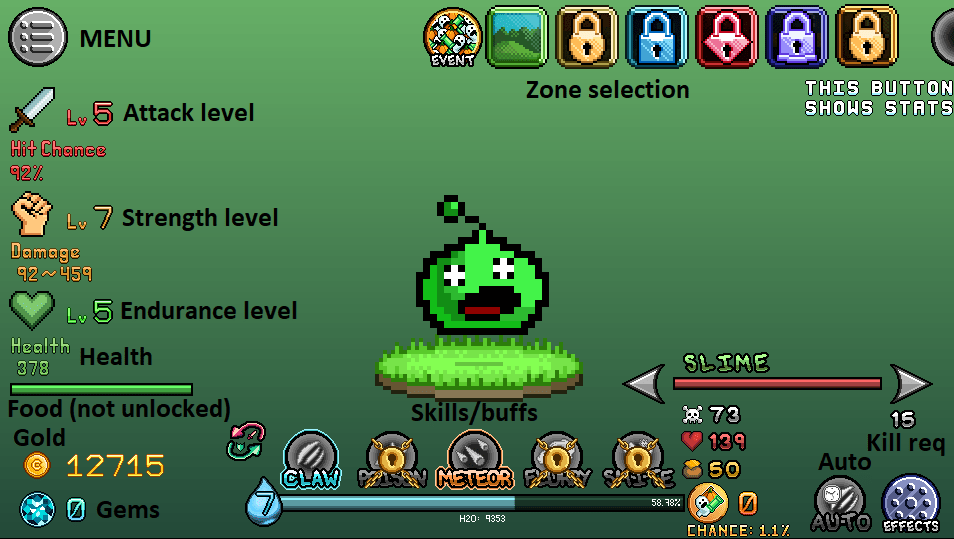 Idle Skilling Cards Cards Info