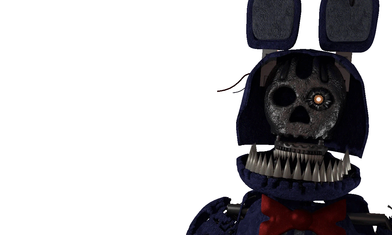Nightmare Withered Bonnie Jump Scare - Mu Galde Koak