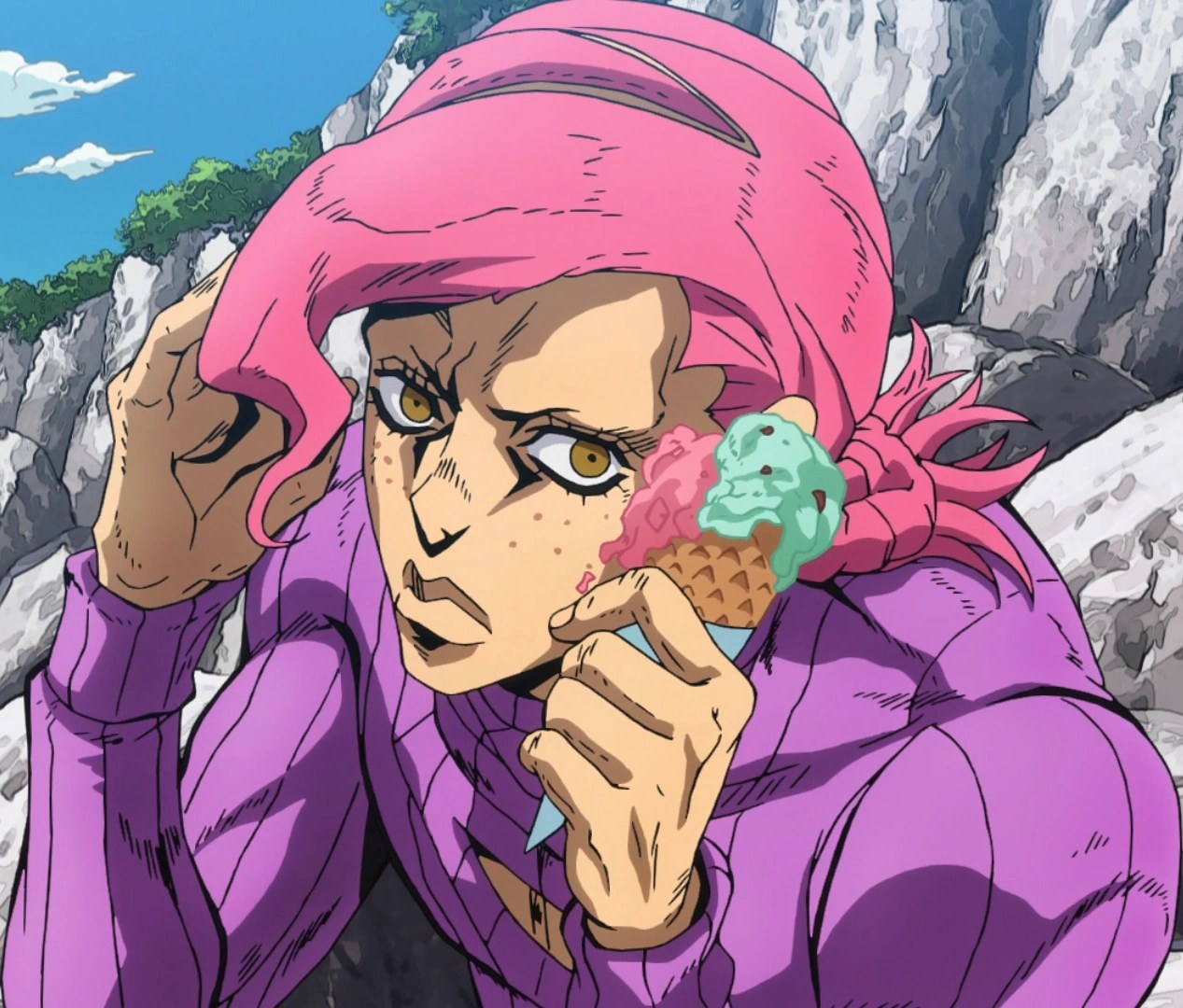 That One King Crimson Face Except It S Ghiacchio Shitpostcrusaders