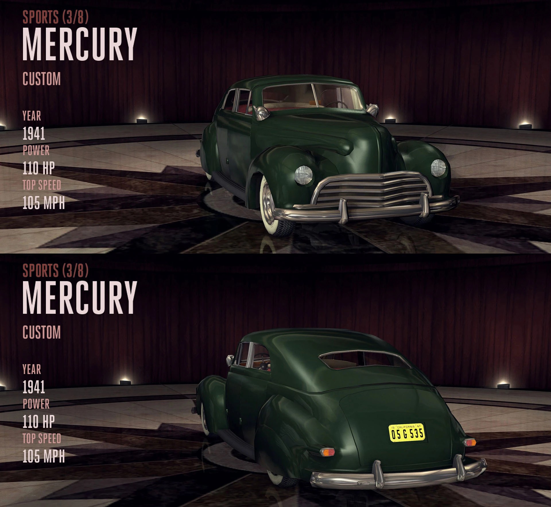 Mercury Custom L.A. Noire Wiki FANDOM powered by Wikia