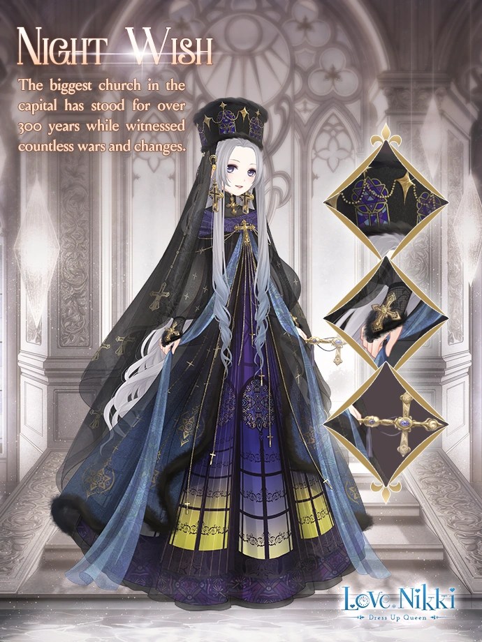 Night Wish Love NikkiDress UP Queen! Wiki Fandom