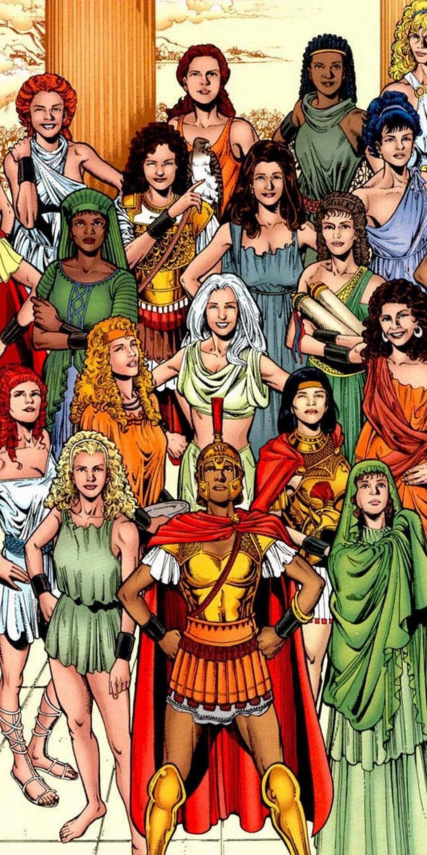 amazons in wonder woman
