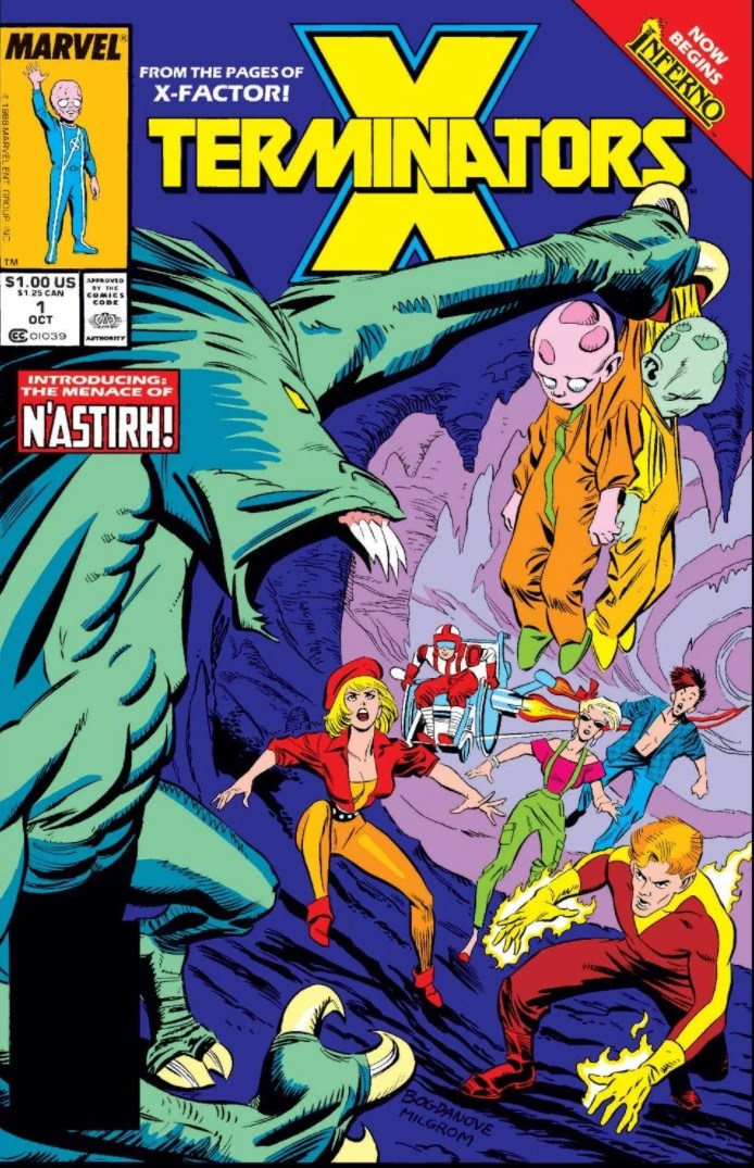 XTerminators Vol 1 1 Marvel Database FANDOM powered by Wikia