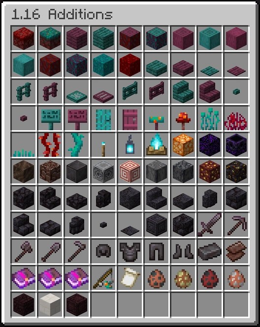 Minecraft 1.16 Yeni Biomlar Nether Güncellemesi Yeni
