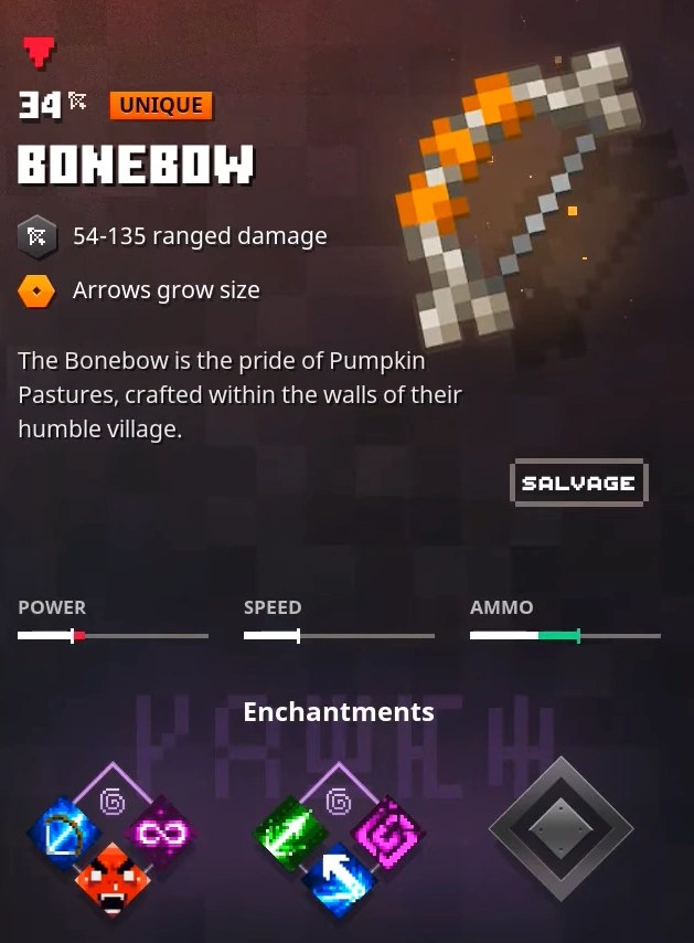 Bonebow Minecraft Dungeons Wiki Fandom