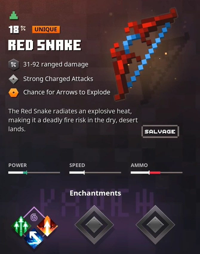 Red Snake Minecraft Dungeons Wiki Fandom