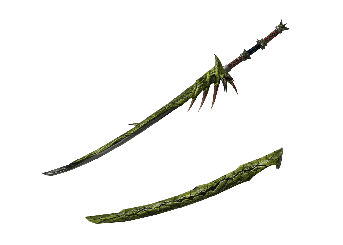 Rathian Long Sword I (MHO) Monster Hunter Wiki Fandom