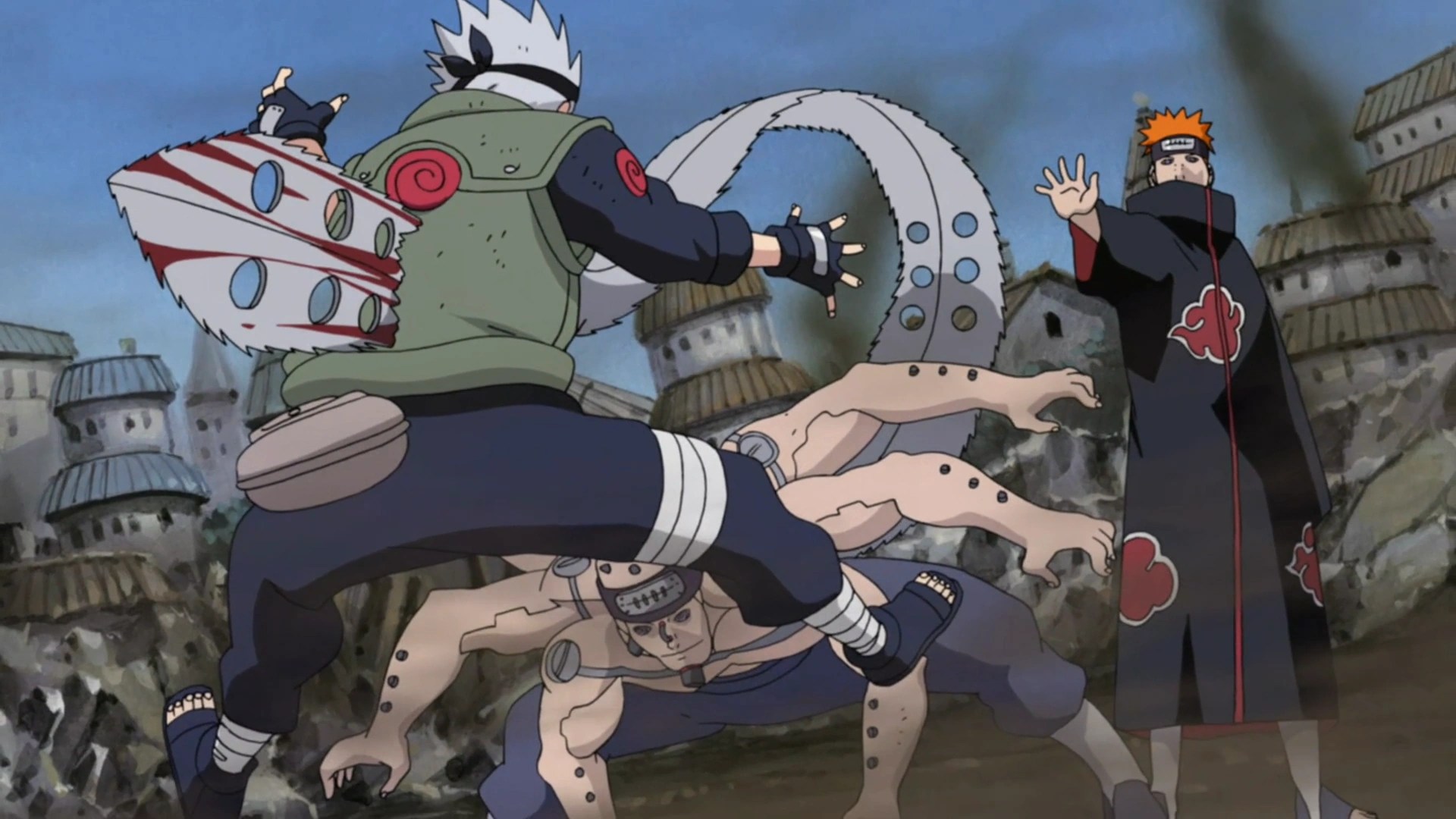 Pain vs. Kakashi Narutopedia FANDOM powered by Wikia