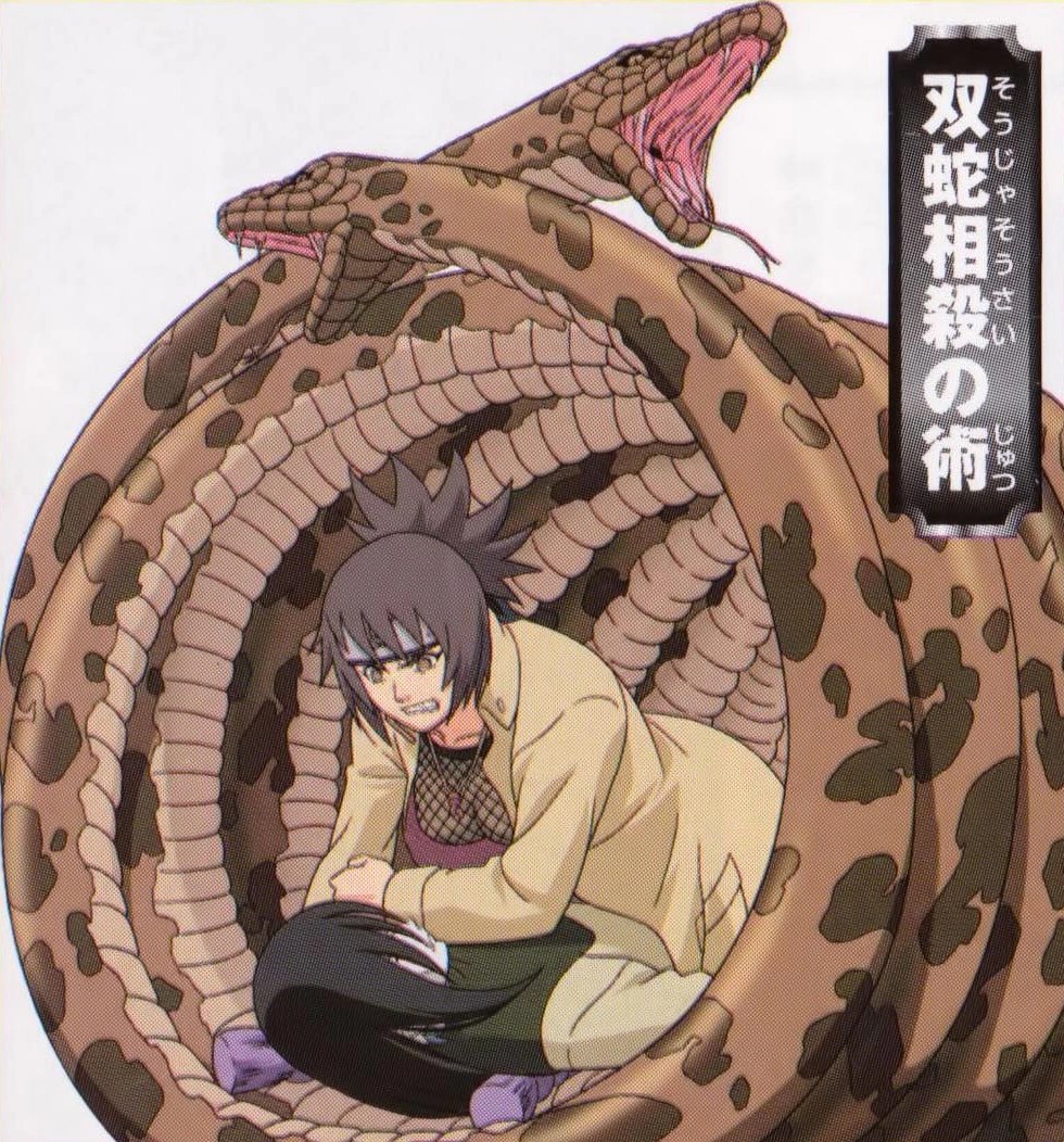 Twin Snakes Mutual Death Technique Narutopedia Fandom