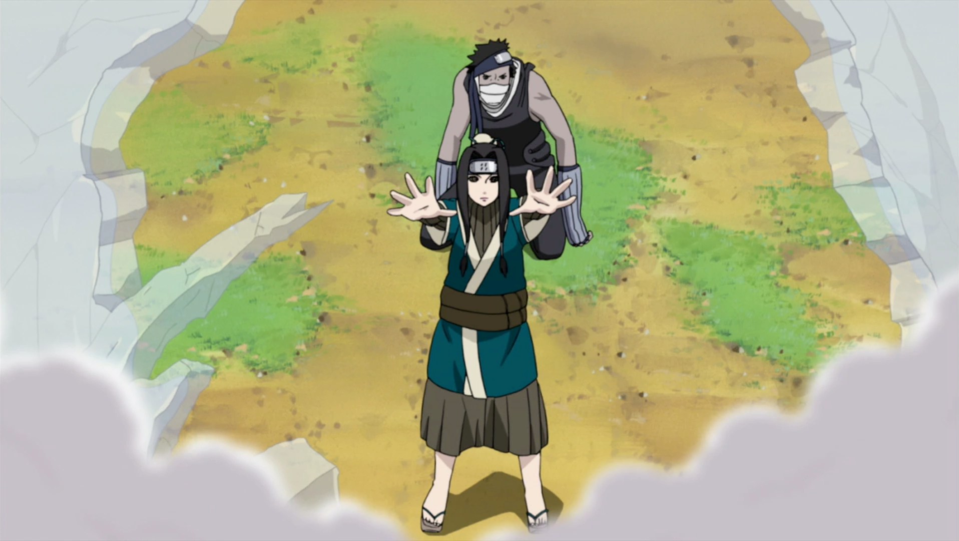 Enam Ninja Naruto Ini Memakai Jutsu Elemen Es, Dingin Menusuk Tulang