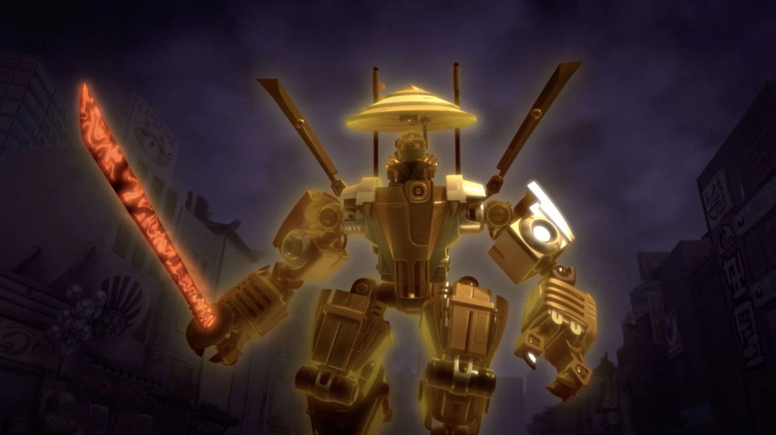 Golden Mech Ninjago Wiki Fandom