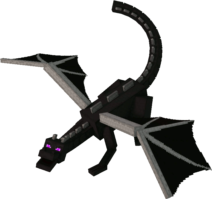 Minecraft Ender Dragon Png | Family Man Librarian