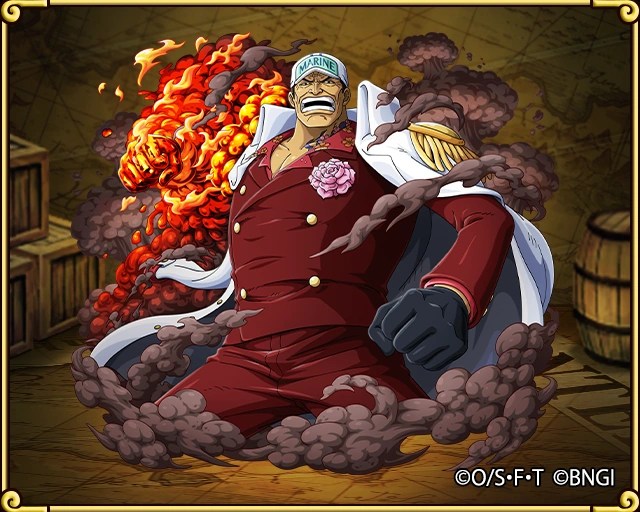 Akainu Trembling Calamity One Piece Treasure Cruise Wiki FANDOM