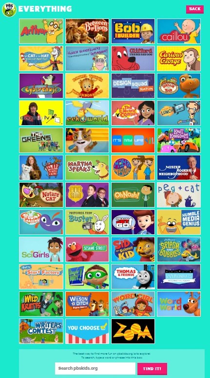 All Shows PBS Kids Wiki Fandom
