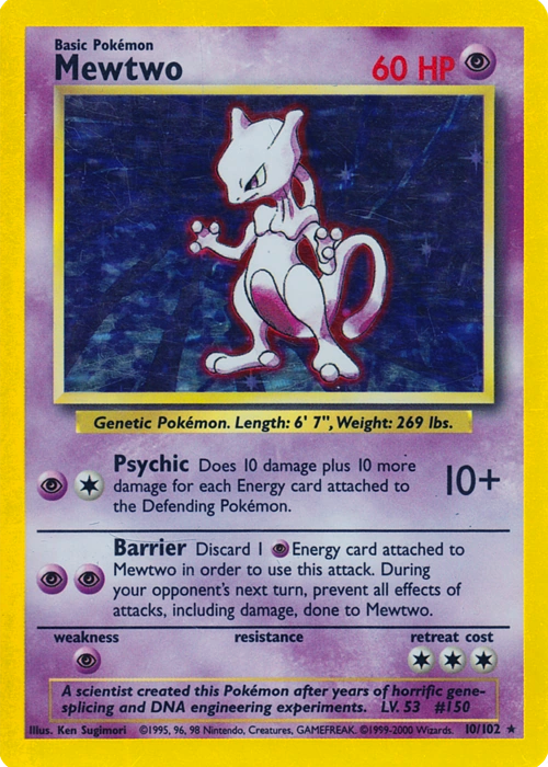 Mewtwo (tcg) Pokemon Collectors Wiki FANDOM powered by