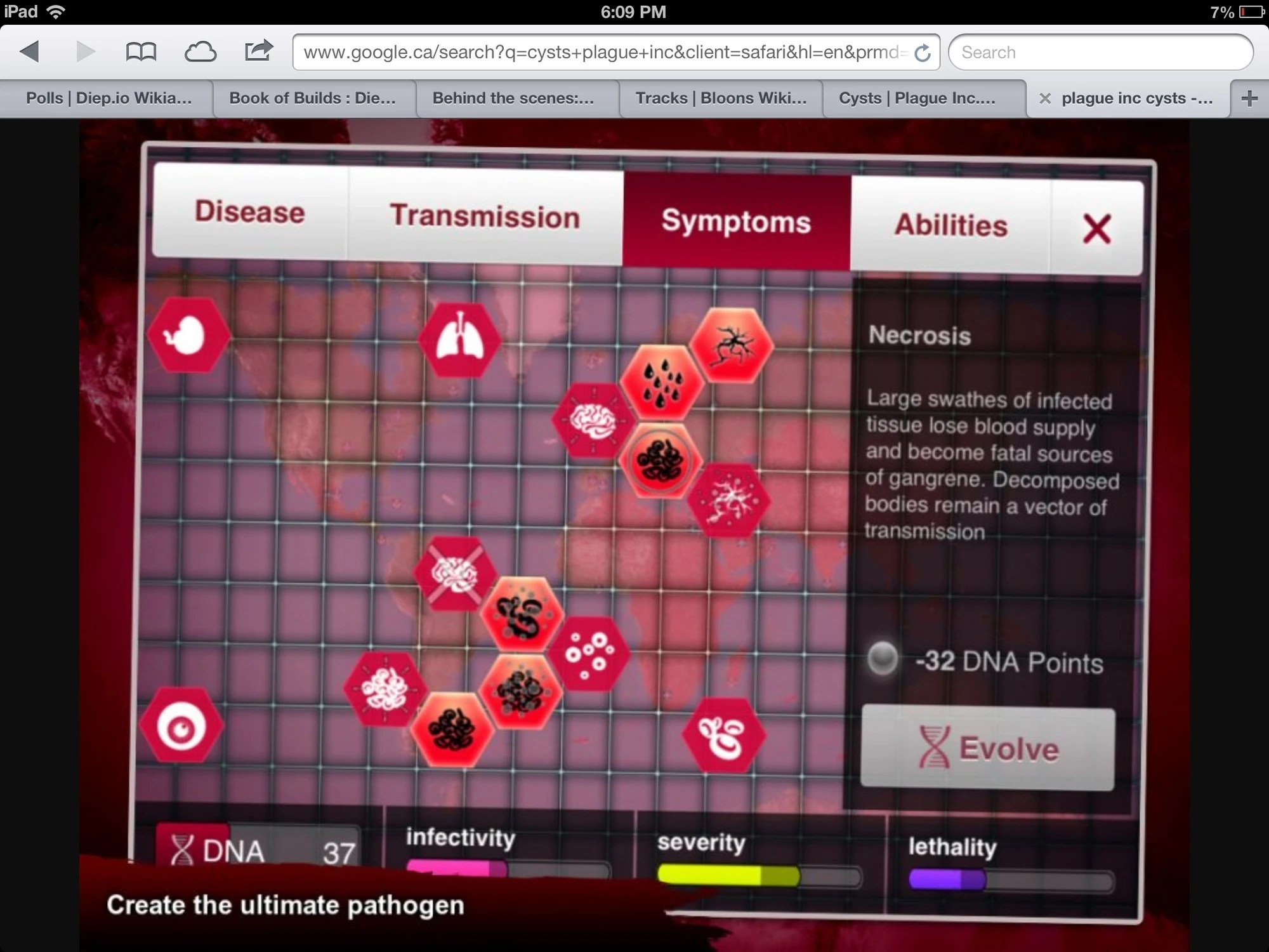 Necrosis Plague Inc. Wiki Fandom