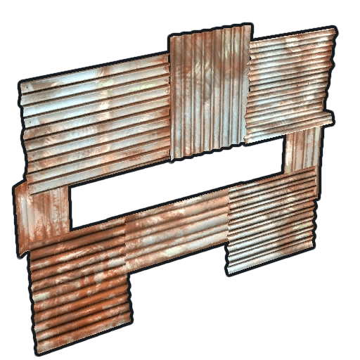 Metal horizontal embrasure Rust Wiki Fandom