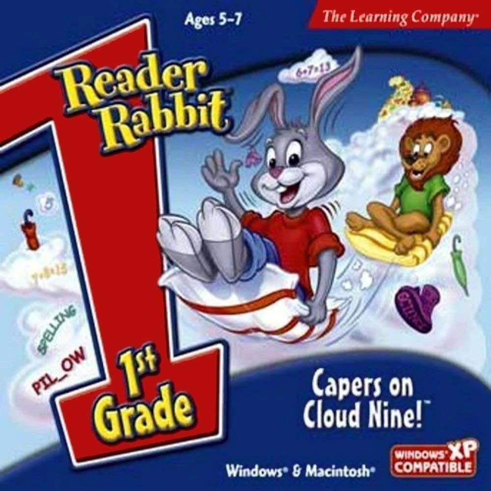 Reader Rabbit 1st Grade Capers on Cloud Nine! Reader
