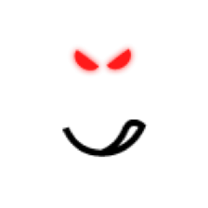 roblox red eyes face