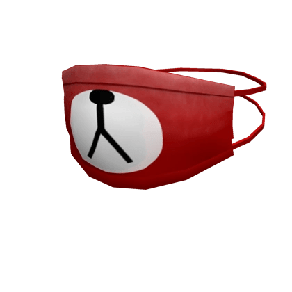 Red Bear Face Mask | Griffin Party Dock