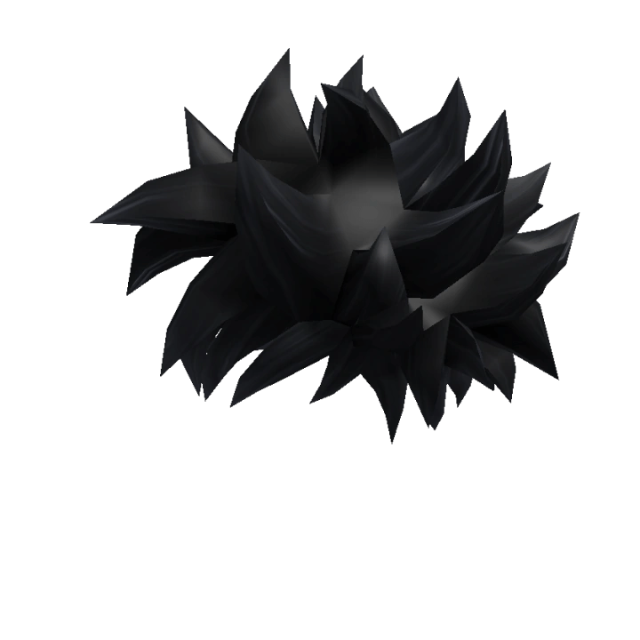black spiky hair roblox black spiky hair roblox