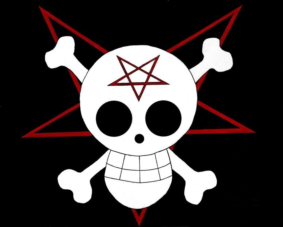 logo de pirate one piece | Family Man Librarian
