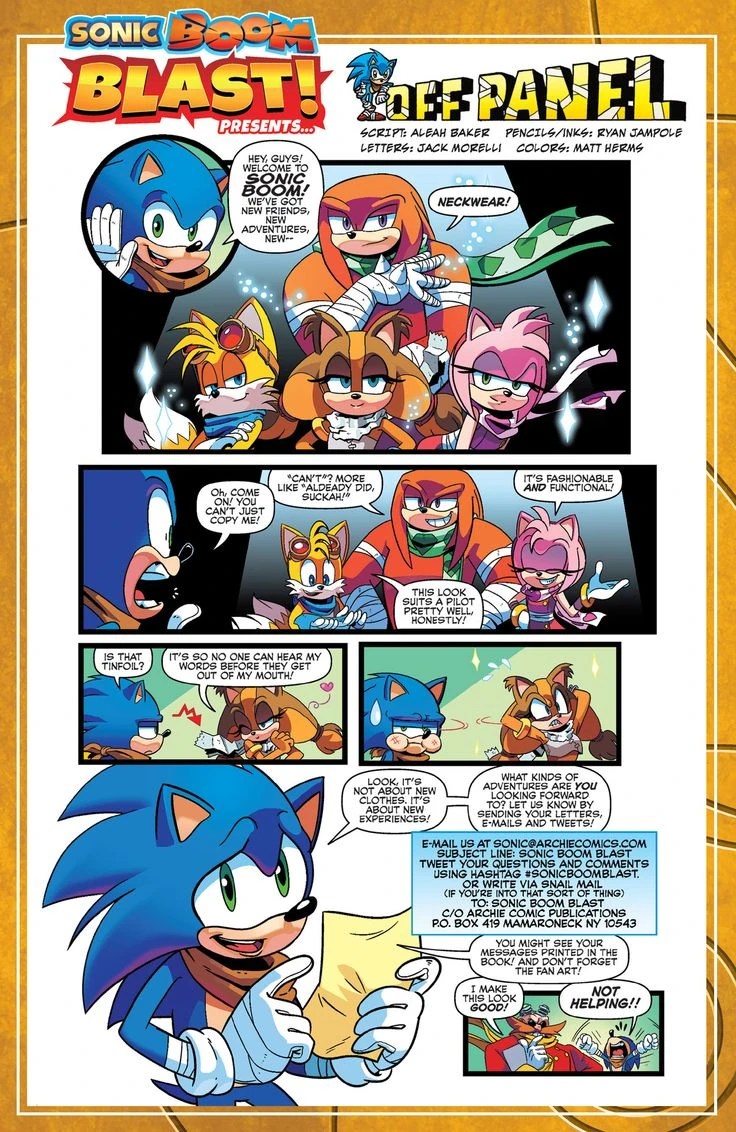 Sonic Comic 4 By Ethan Smosh Meme Center