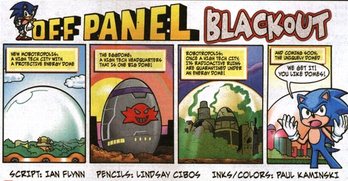 Fourth Wall Shattered Archie Sonic Comics Know Your Meme