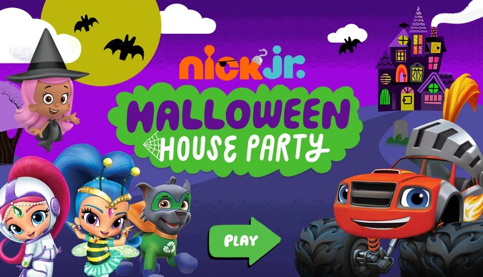 Nick Jr. Halloween House Party Game