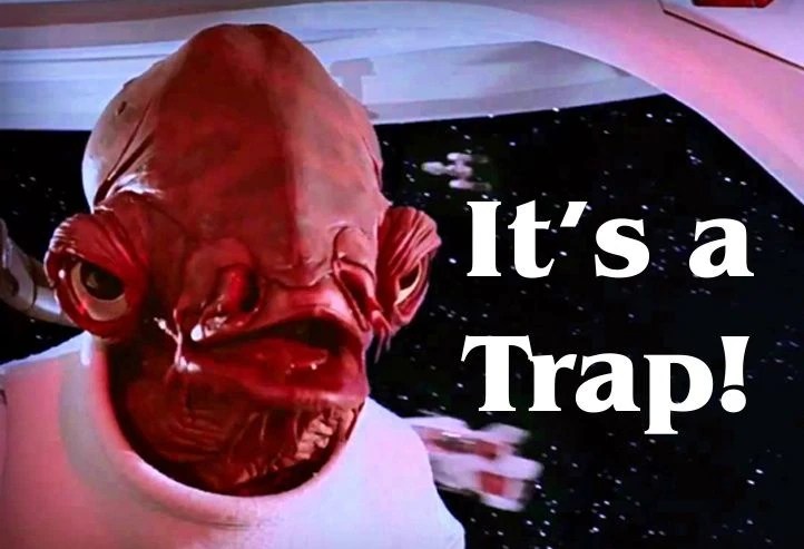 25 Best Memes About Star Wars Its A Trap Star Wars Its A