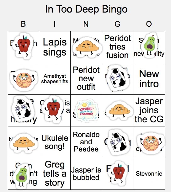 Image Final bingo.png Steven Universe Wiki FANDOM powered by Wikia