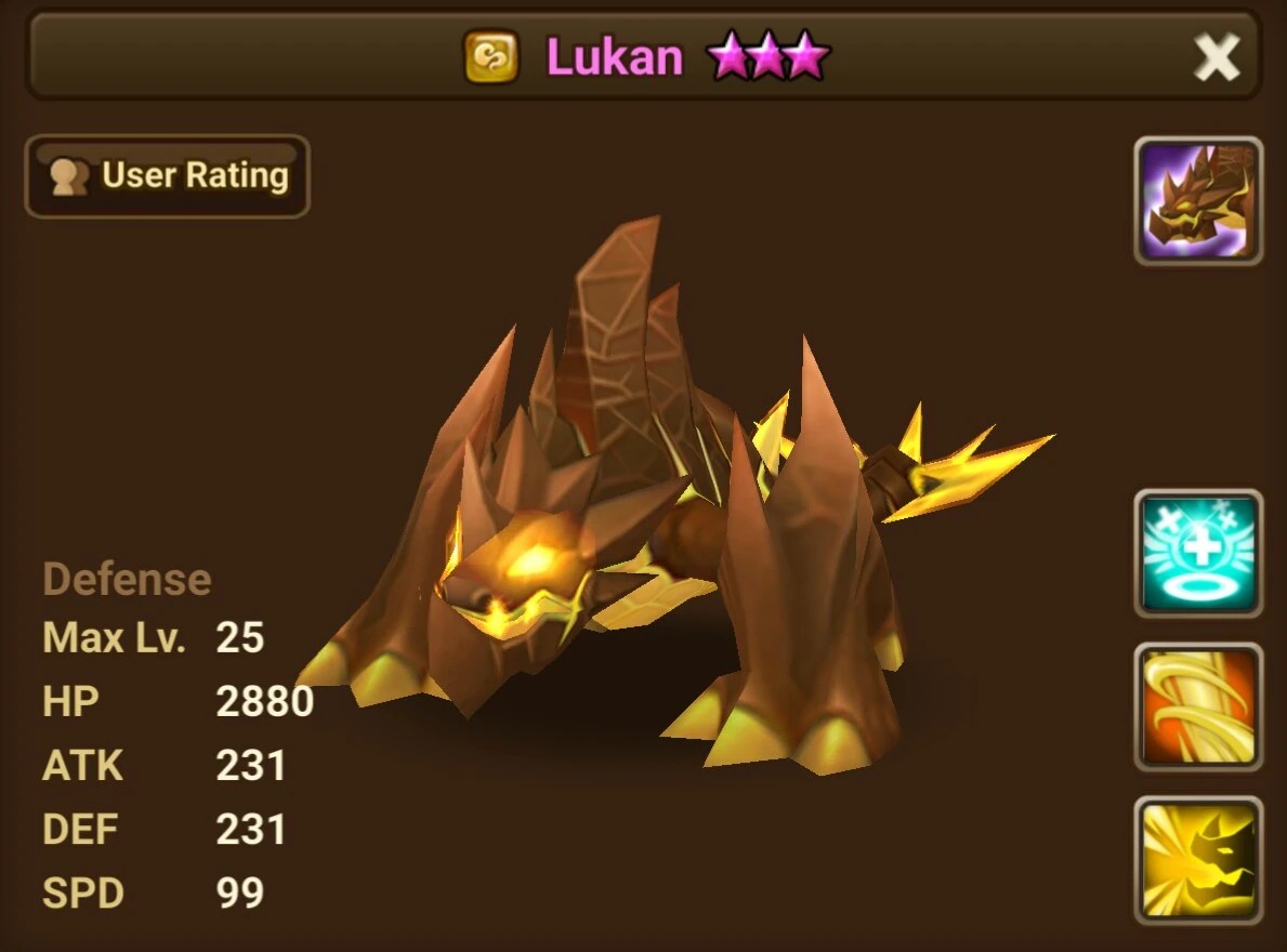 Salamander (Wind) Lukan/Gallery and trivia Summoners War Sky Arena