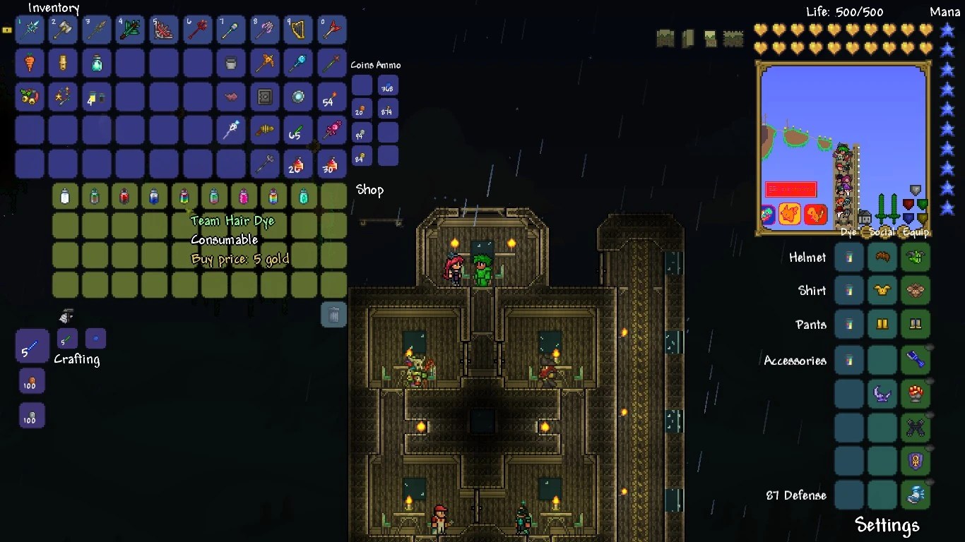 Team Hair Dye Terraria Wiki Fandom