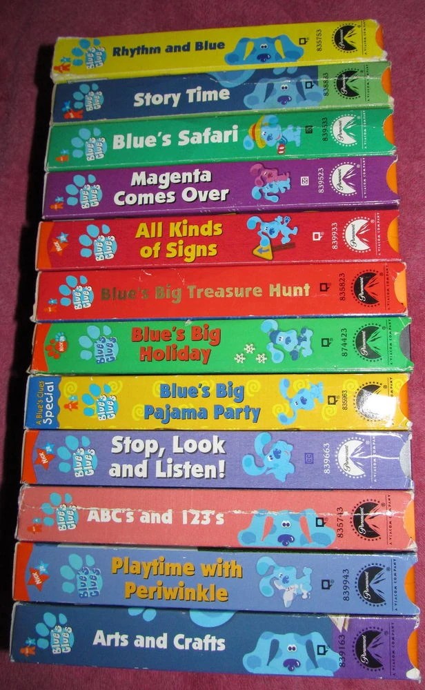 Blue's Big Holiday (VHS) Blue's Clues Wiki Fandom