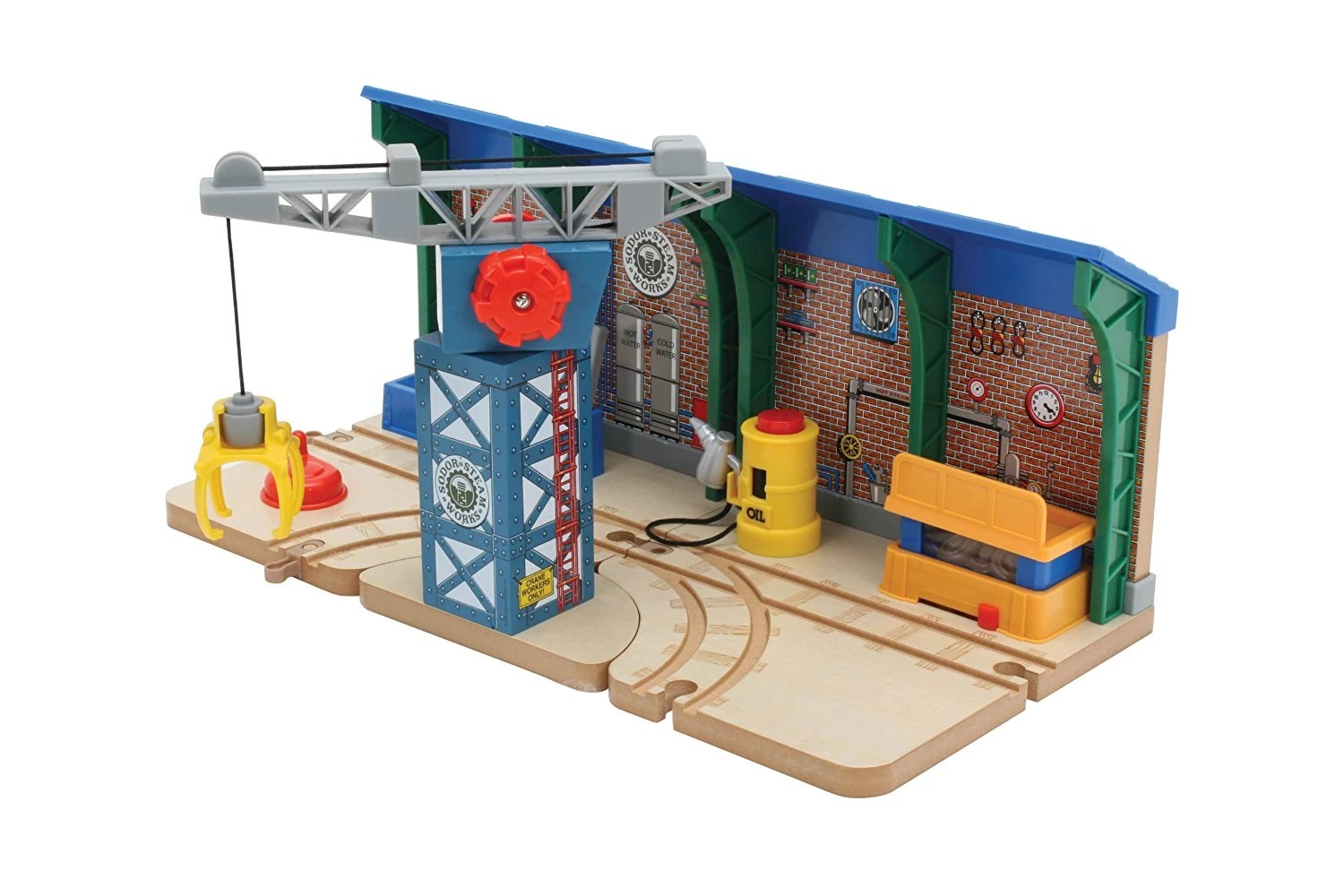 Repair and Go Station at the Sodor Steamworks Thomas Wood Wiki
