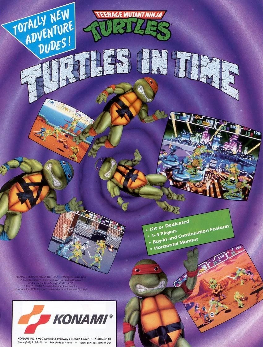 Teenage Mutant Ninja Turtles Turtles in Time (video game