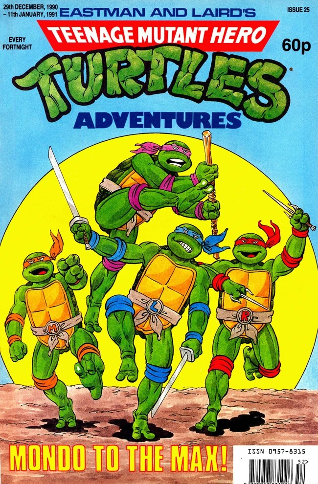 Teenage Mutant Hero Turtles Adventures issue 25