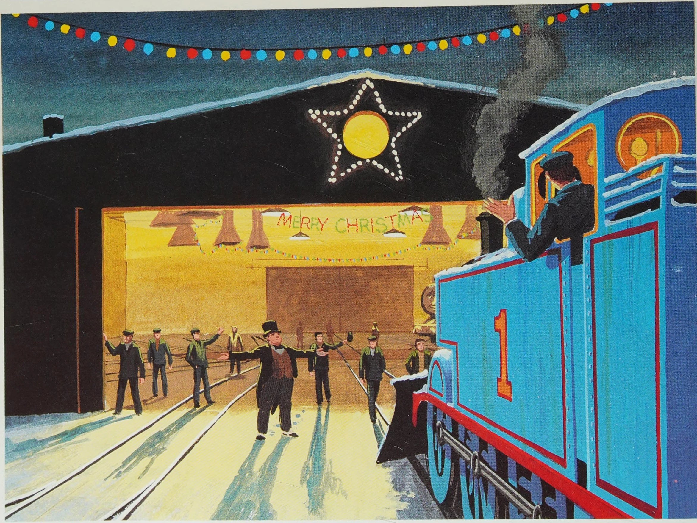 Image Thomas'ChristmasParty(story)7.jpg Thomas the Tank Engine Wikia FANDOM powered by Wikia