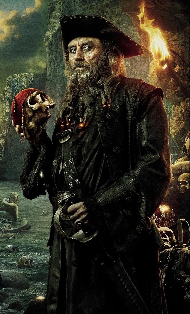 Stories about the exploits of pirates fascinated the people of the 17th and 18th centuries. Blackbeard (Pirates of the Caribbean) | Villains Wiki ...