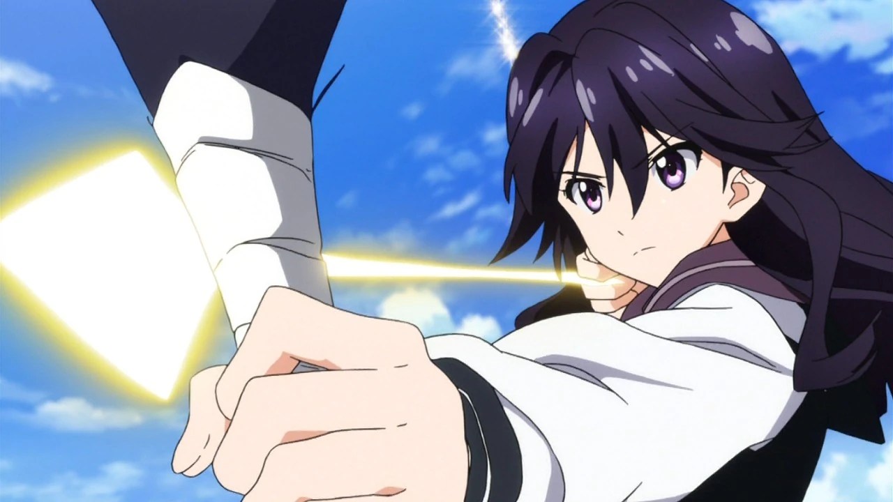 Image Rei bow and arrow.jpg Vivid Red Operation Wiki FANDOM