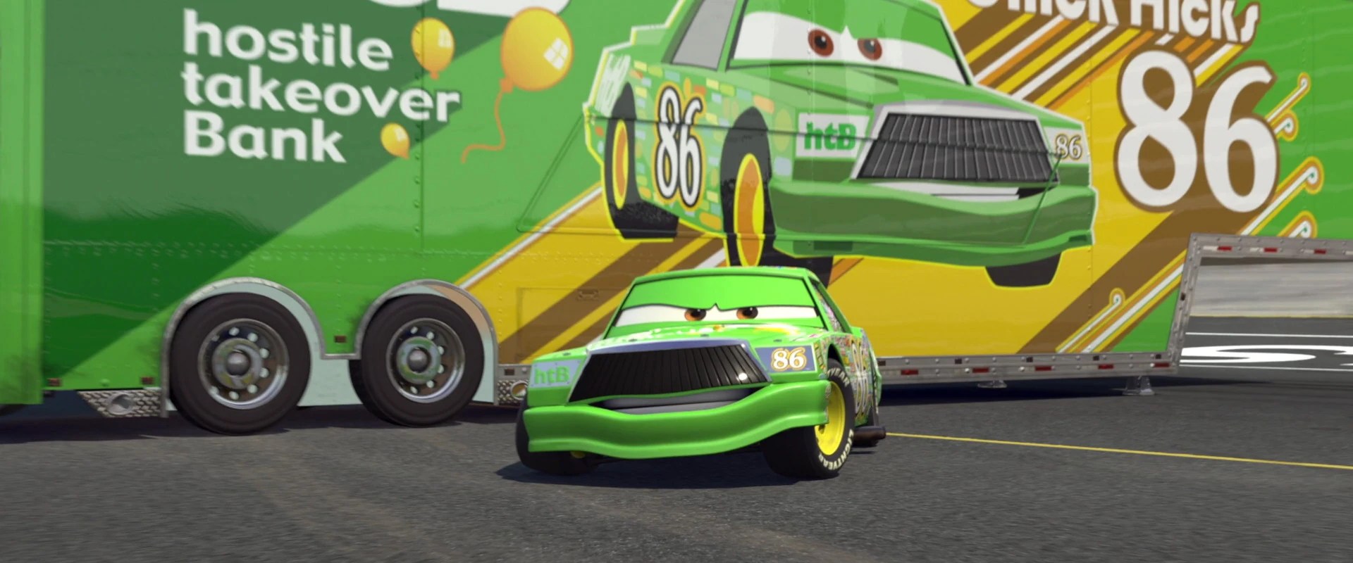 Chick Hicks Hauler World of Cars Wiki FANDOM powered by Wikia
