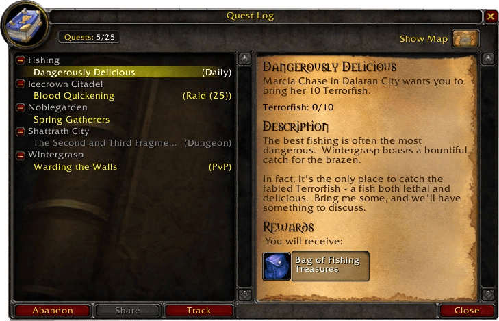 Quest Log WoWWiki FANDOM powered by Wikia